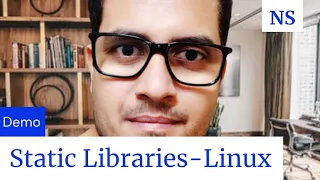 How to create Static Libraries Archives Demo Linux