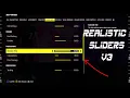 MADDEN 24 REALISTIC SLIDERS v3 ALL MADDEN