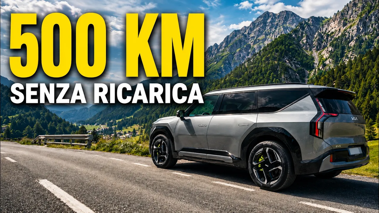 MONACO - MILANO a costo 0: la SFIDA con KIA EV 9 GT