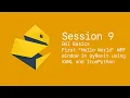 GUI Basics First Hello World WPF Window