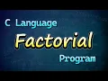 C Program to Find the Factorial of a Given Number Explained in Telugu Telugutechcave