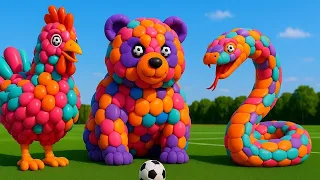 The mascot vibrato assistant cat placed on the football field is popular,co-produced, and creative