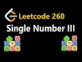 Single Number III - Leetcode 260