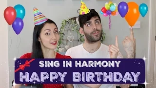 how to sing in harmony happy birthday