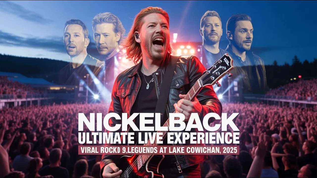 Nickelback Live in Lake Cowichan 2025 – Epic Rock Legends & Viral Hit Performances Nickelback Live in Lake Cowichan 2025 – Epic Rock Legends & Viral Hit Performances