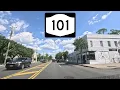 Driving Port Washington Boulevard from Flower Hill NY to Port Washington NY