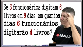 REGRA DE TRÊS COMPOSTA - QUESTÃO DE CONCURSO - Prof Robson Liers - Mathematicamente