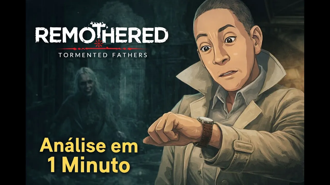 Remothered :  Tormented Fathers Analise em 1 Minuto | Nerd até o Caroço