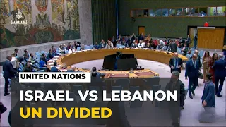 un security council divided over israel s actions in lebanon