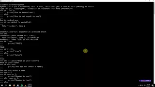 Learning Python 005 If Statements and Logical Operators