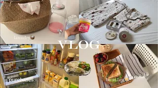 VLOG روتين حياه واقعيه ترتيب مقاضي الشهر طبخ تنظيف المطبخ اختبار التحصيلي REAL LIVE 