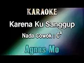 Download Lagu Karena Ku Sanggup (Karaoke) Agnes Mo - Nada Cowok C#  (Karna ku sanggup)