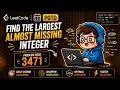 Leetcode POTD 2026 3471 - Find the largest almost missing integer