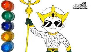 little singham samundar ka sikandar little singham drawing