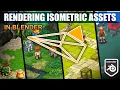 Rendering Isometric Assets Pixelating Renders In Blender