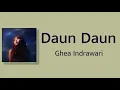 Daun daun - Ghea Indrawati | Lyrics / Lirik