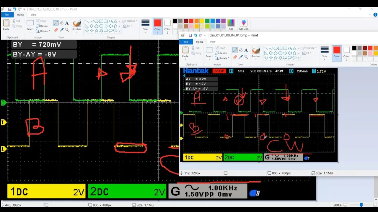 Measuring Motor Speed and Direction with KE-2K19F-45 Rotary Encoder Using Arduino