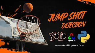 Jump Shot Detection YOLO Mediapipe Computer Vision Project Computer at BasketBall