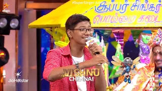 Thiruvizhannu Vandha Song by #Vishnu ❤️ | Super Singer Junior 11 | Episode Promo