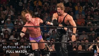 full match nash michaels u0026 booker t vs triple h flair u0026 jericho backlash 2003