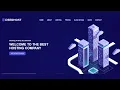 Create A Website Step By Step Using HTML CSS Hosting Company Website Tutorial