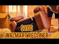 THIS BONZY RECLINER FROM WALMART IS A MUST