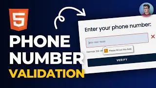 HTML Tips and Tricks Part 3 Add Phone Number Validation in HTML