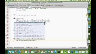 Sqlite Tutorial for Add data into Sqlite Retrieve the data