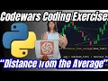 Codewars Coding Exercise - Distances from the Average