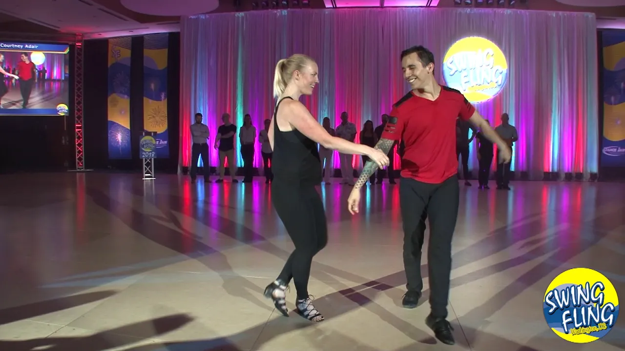 Swing Fling 2018 Open Strictly Swing Hugo Miguez & Courtney Adair
