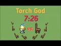 Terraria - Torch God Master mode in 7 26 using Chairs