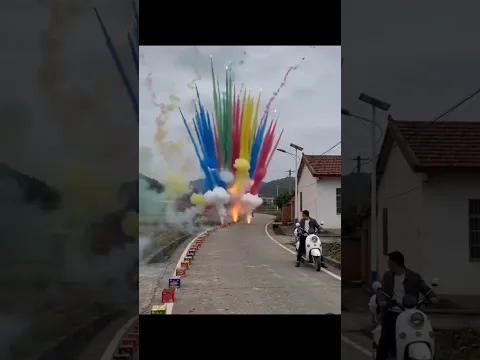 Firecrackers so beautiful