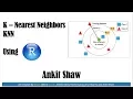 Day 7 K Nearest Neighbors K-NN