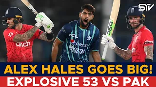 Alex Hales Turns Up the Heat! 53 Off 40 as England Beat Pakistan | 1st T20I 2022 | M3L1J