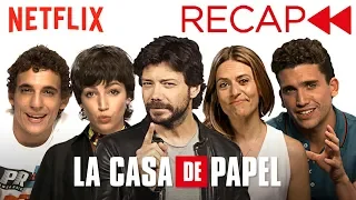 la casa de papel money heist cast recaps seasons 1 u0026 2 netflix