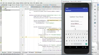 Bookmark App Android SQLite Introduction