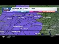 Winter weather advisory issued to all of south-central Pa