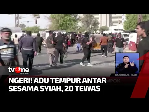 Mencekam, 20 Orang Tewas Akibat Bentrok Sesama Kelompok Syiah di Irak