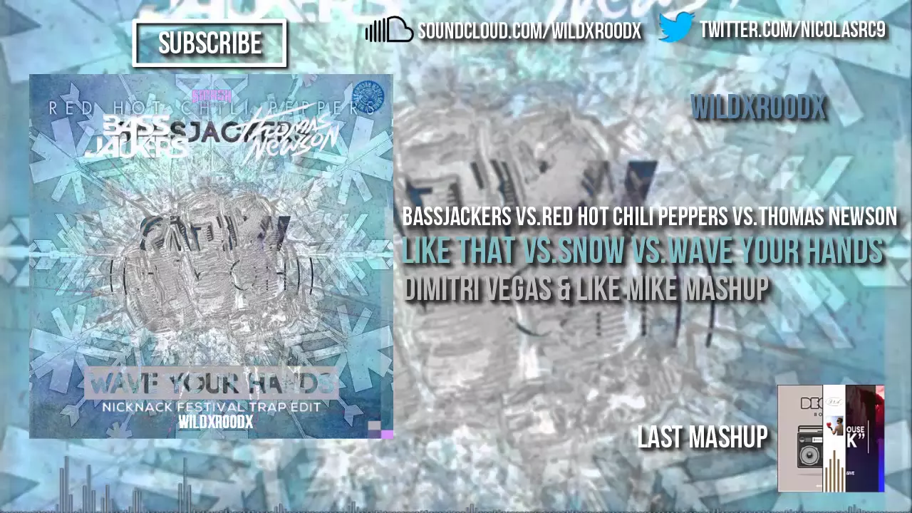Bassjackers vs RHCP vs Thomas Newson - Like That vs Snow vs Wave Your Hands (DV&LM Mashup)