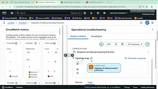 5 AWS Lambda Batch - HANDS-ON Write Python Code from Lambda Console explore Event data