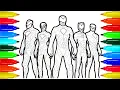 Power rangers samurai brotherhood of warriors coloring pages