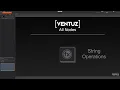 25 - Ventuz Nodes Tutorial String Operations