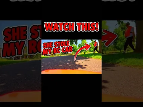 RC CAR vs PARK KAREN #rccar #rc #drone #fpv #fpvdrone #dji #car #roblox #robloxedit