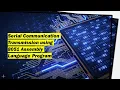 Serial Communication Transmission using 8051 Assembly Language Program