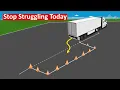How to Parallel Park a Tractor-Trailer Step-by-Step Tutorial