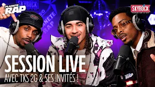 SESSION LIVE avec TKS 2G, Dr Yaro, Aïssa & Tyychik333 #PlanèteRap