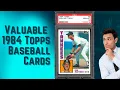 Can YOU BELIEVE These 1984 Topps Baseball Cards Are Worth This Much