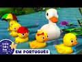 Download Lagu Cinco patinhos | canções infantis | LittleBabyBum