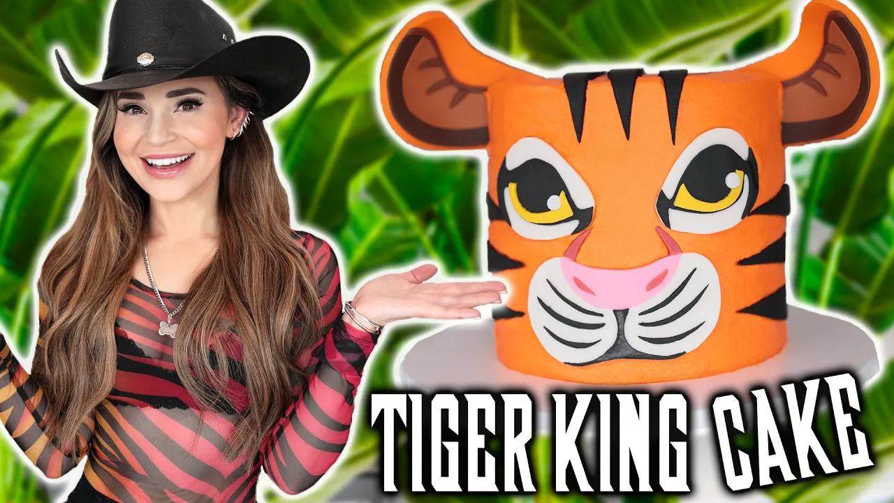 TIGER KING CAKE - NERDY NUMMIES