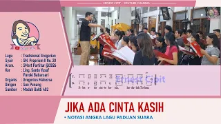 jika ada cinta kasih lagu kamis putih madah bakti 402 lingkungan st yusuf